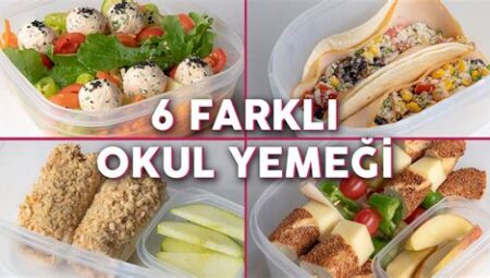 Hızlı ve Sağlıklı Öğle Yemeği Fikirleri